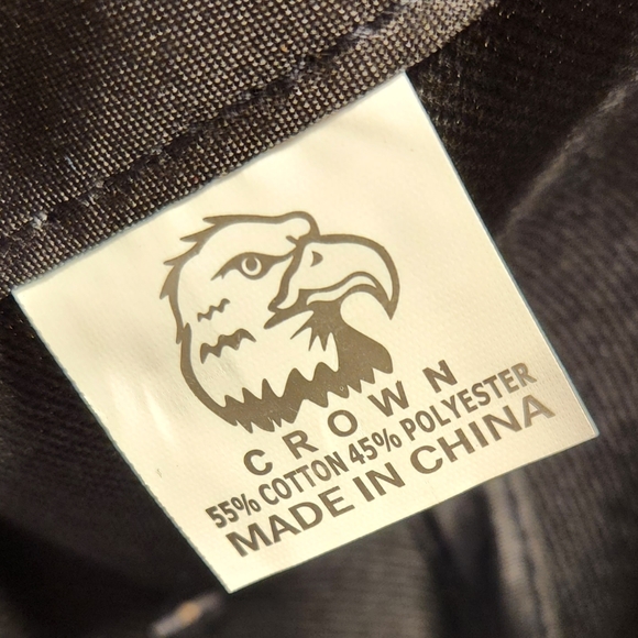 Patterned Crown Snapback Hat Blank - Picture 4 of 4